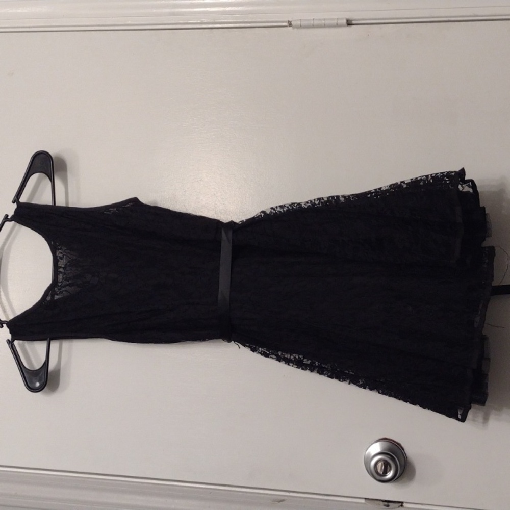 NEW Vintage Delia's Black Lace LBD Size Small